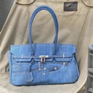 Demi Denim Horizontal Bag